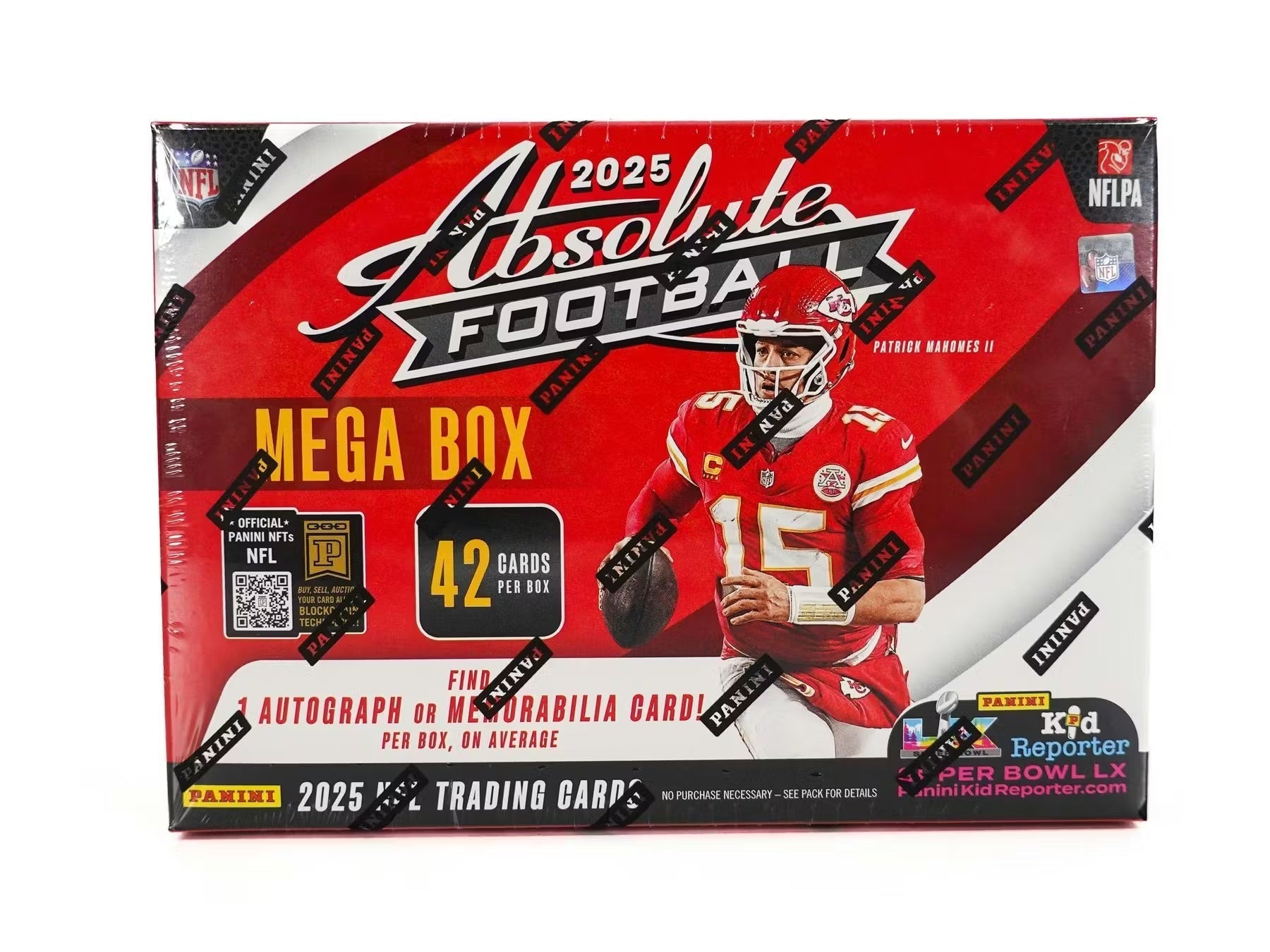 2025 Panini Absolute Football Hobby Mega 20 Box Case