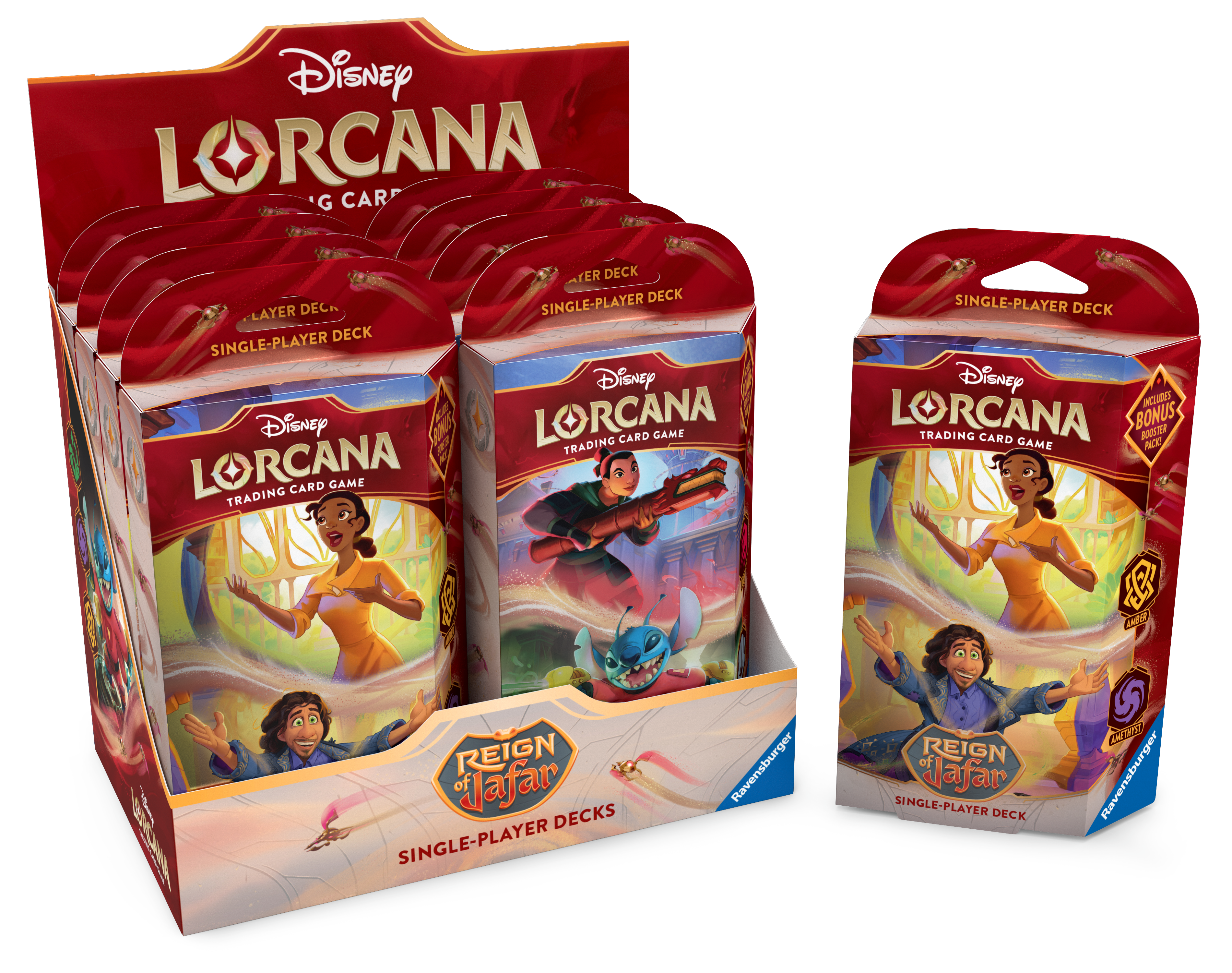 Lorcana: Reign of Jafar:  Starter Deck Display
